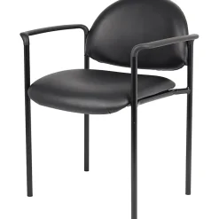 Boss Office Products Black Seat/Black Frame