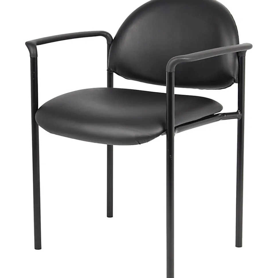 Boss Office Products Black Seat/Black Frame