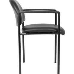 Boss Office Products Black Seat/Black Frame
