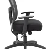 Boss Office Products Contract Mesh Mid-Back Task Chair, Black