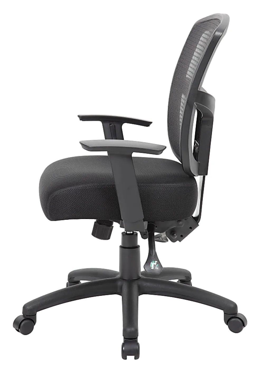 Boss Office Products Contract Mesh Mid-Back Task Chair, Black