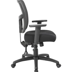 Boss Office Products Contract Mesh Mid-Back Task Chair, Black