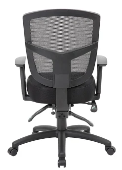Boss Office Products Contract Mesh Mid-Back Task Chair, Black