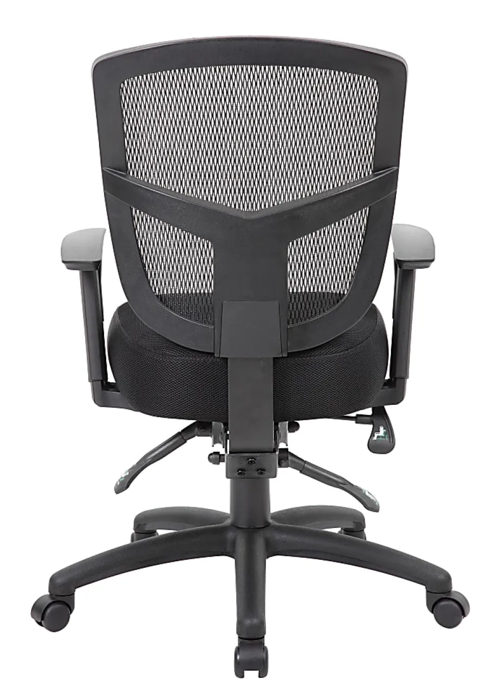 Boss Office Products Contract Mesh Mid-Back Task Chair, Black