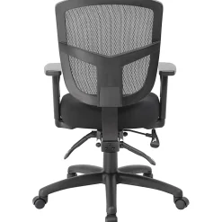 Boss Office Products Contract Mesh Mid-Back Task Chair, Black