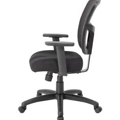Boss Office Products Contract Mesh High-Back Task Chair, Black