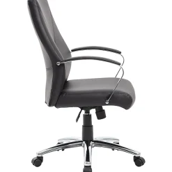 Boss Office Products Ergonomic High-Back Chair, Black