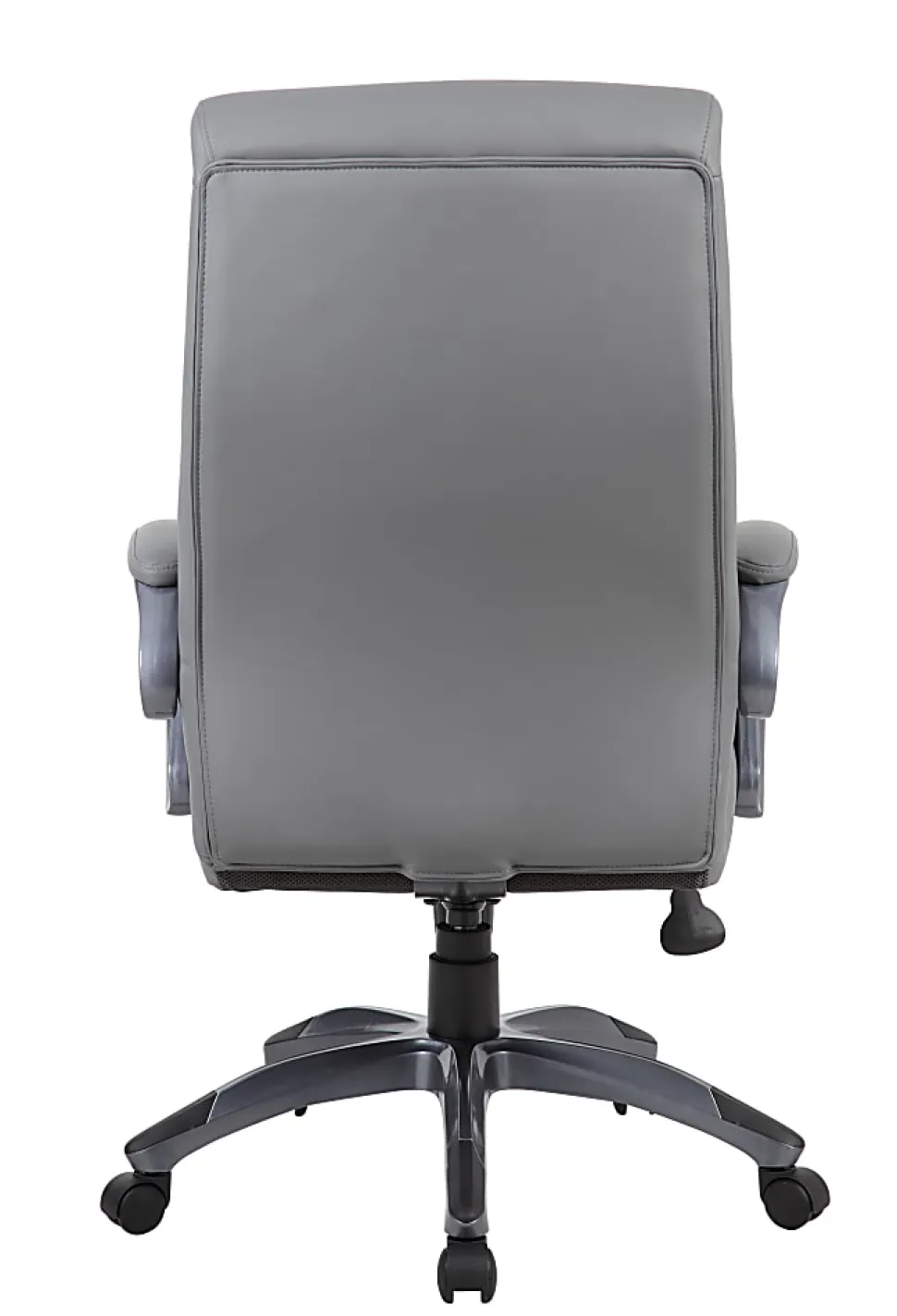 Boss Office Products Ergonomic High-Back Chair, Gray/Gun Metal