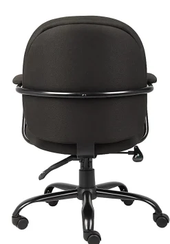Boss Office Products Heavy-Duty Mid-Back Task Chair, Black