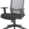 Boss Office Products Horizontal Mesh Back Task Chair, Gray/Black
