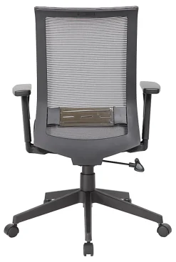 Boss Office Products Horizontal Mesh Back Task Chair, Gray/Black