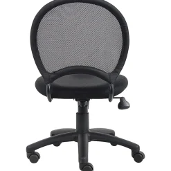 Boss Office Products Mesh Armless Task Chair, Black