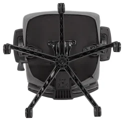 Boss Office Products Mesh-Back 3-Paddle Task Chair, Black/Gray