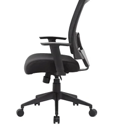 Boss Office Products Mesh-Back Task Chair, Black