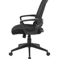 Boss Office Products Mesh Task Chair With Loop Arms, 37