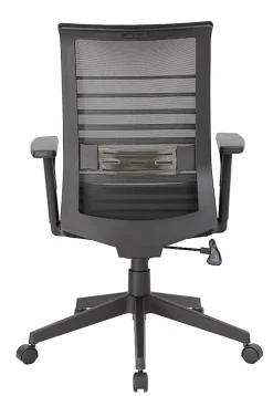 Boss Office Products Mesh Task Chair With T-Arms, Black