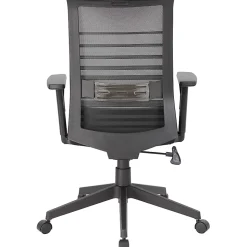 Boss Office Products Mesh Task Chair With T-Arms, Black