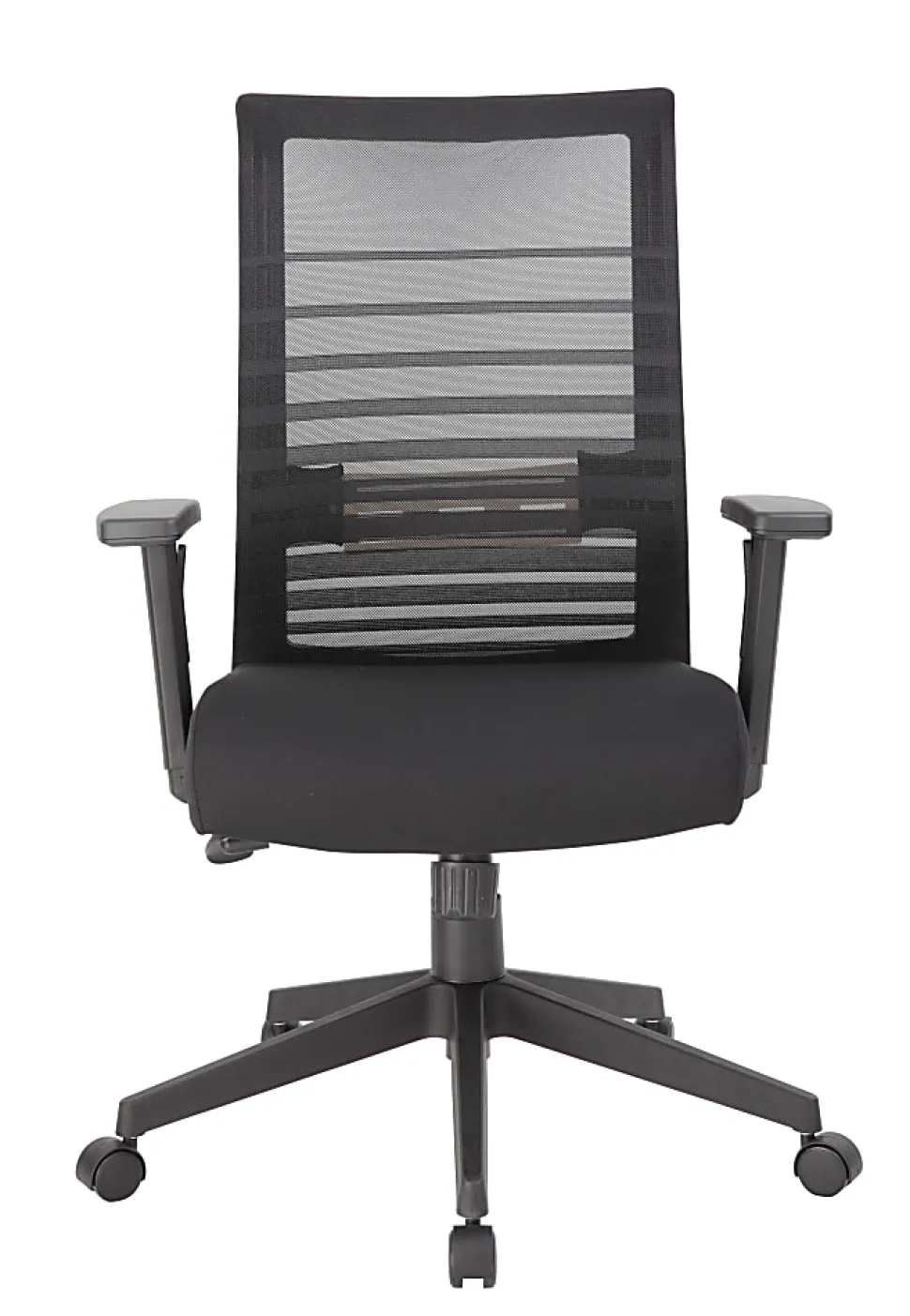 Boss Office Products Mesh Task Chair With T-Arms, Black