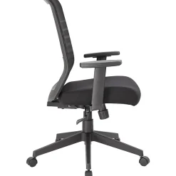 Boss Office Products Mesh Task Chair With T-Arms, Black