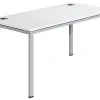 Boss Office Products Simple System Workstation, 71" x 30", White