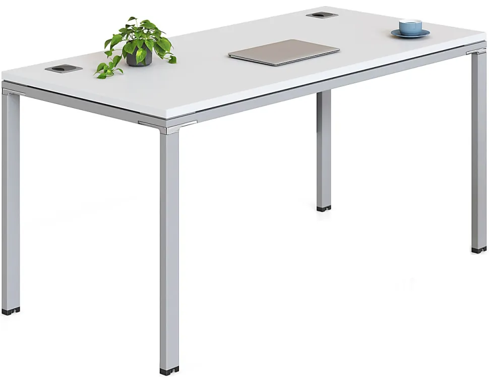 Boss Office Products Simple System Workstation, 71" x 30", White