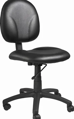 Boss Office Products Task Chair With Antimicrobial Protection, Black