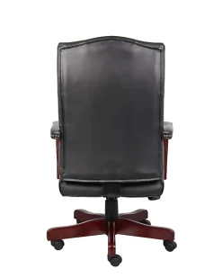 Boss Office Products Traditional Ergonomic High-Back Executive Chair, 47