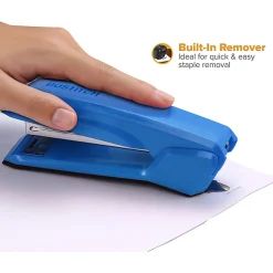 Bostitch® Ascend™ Plastic Stapler, 20 Sheets Capacity, Ice Blue