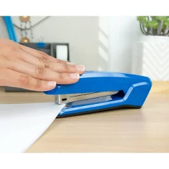 Bostitch® Ascend™ Plastic Stapler, 20 Sheets Capacity, Ice Blue