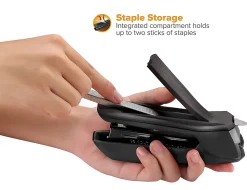 Bostitch® Ascend™ Plastic Stapler, 20 Sheets Capacity, Black