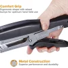 Bostitch® B8® PowerCrown™ Xtreme Duty Plier Stapler, Black/Gray