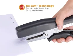 Bostitch® B8® PowerCrown™ Xtreme Duty Plier Stapler, Black/Gray