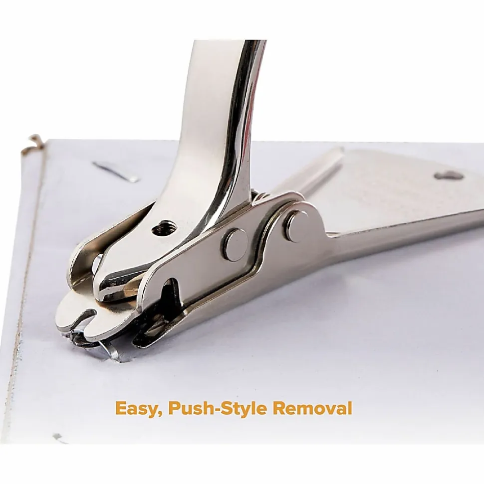 Bostitch® Carton & Heavy Duty Staple Remover, Chrome