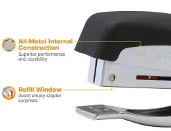 Bostitch® Deluxe Hand-Held Stapler, Black