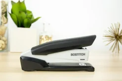 Bostitch EcoStapler® Spring-Powered Antimicrobial Desktop Stapler, 20-Sheets