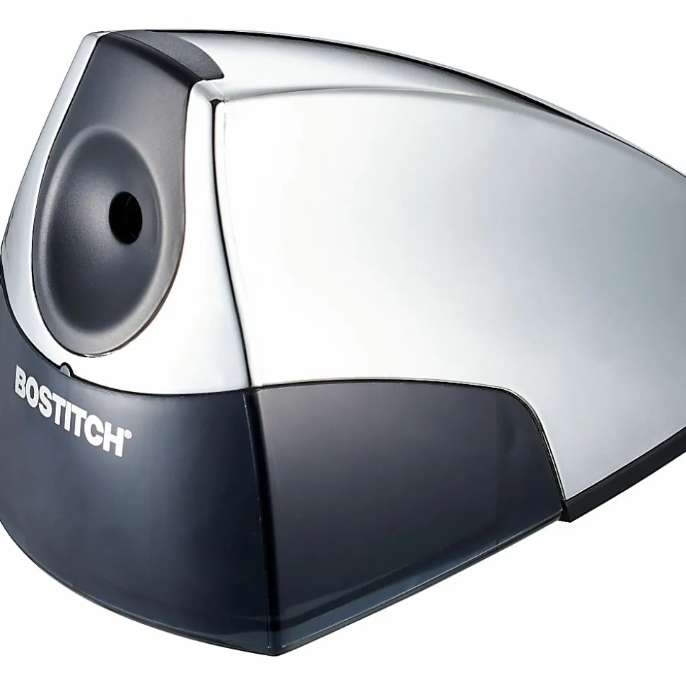 Bostitch Electric Pencil Sharpener - 4" Width x 8.3" Depth - Gray - 1 Each