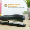 Bostitch® Ergonomic Desktop Stapler, 20 Sheets Capacity, Black