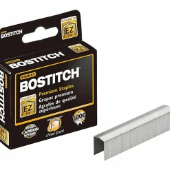 Bostitch® EZ Squeeze™ 130 B8® PowerCrown™ Premium Staples, Half-Strip, Box Of 1,000