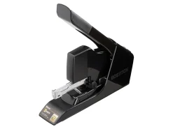 Bostitch EZ Squeezeâ„¢ 130-Sheet Heavy-Duty Stapler With Antimicrobial Protection, Black