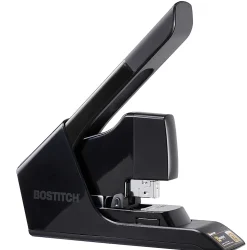 Bostitch EZ Squeeze™ 130-Sheet Heavy-Duty Stapler With Antimicrobial Protection, Black