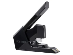 Bostitch EZ Squeeze™ 130-Sheet Heavy-Duty Stapler With Antimicrobial Protection, Black