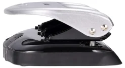 Bostitch® EZ Squeeze™ Three-Hole Punch, 20 Sheet Capacity, Black/Silver