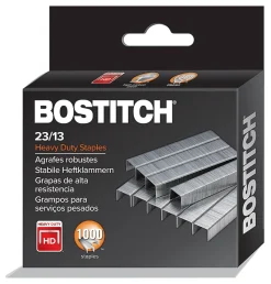 Bostitch Heavy-Duty Staples, 1/2" Standard, Box Of 1,000