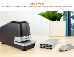 Bostitch® Impulse™ 25 Electric Stapler With Staples And Staple Remover, Black