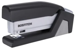 Bostitch® InJoy™ 20 Spring-Powered Compact Stapler, 20 Sheets Capacity, Black/Gray