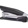Bostitch InPower Spring Powered Desktop Stapler, 20 Sheet Capacity, Black/Gray