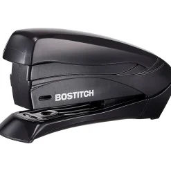 Bostitch® Inspire™ Spring-Powered Compact Stapler, 15 Sheet Capacity, Black