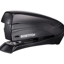 Bostitch® Inspire™ Spring-Powered Compact Stapler, 15 Sheet Capacity, Black