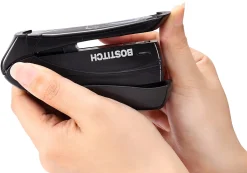 Bostitch® Inspire™ Spring-Powered Compact Stapler, 15 Sheet Capacity, Black