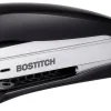 Bostitch Inspire™ Spring-Powered Premium Desktop Stapler, Black/Silver